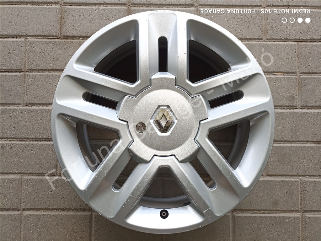 4x100 17" Renault Louxor használ alufelni garnitúra 4. kép