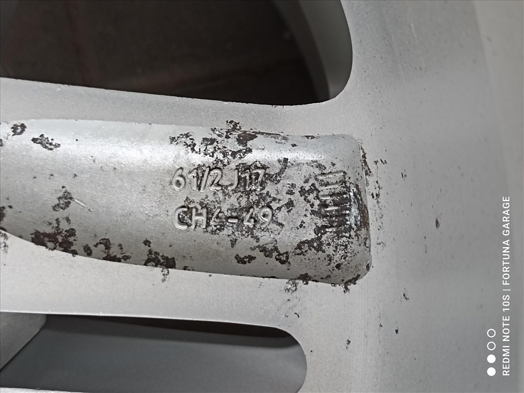 4x100 17" Renault Louxor használ alufelni garnitúra 7. kép