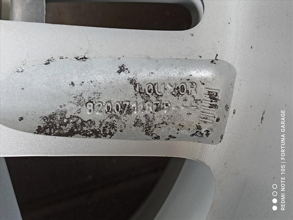 4x100 17" Renault Louxor használ alufelni garnitúra 8. kép