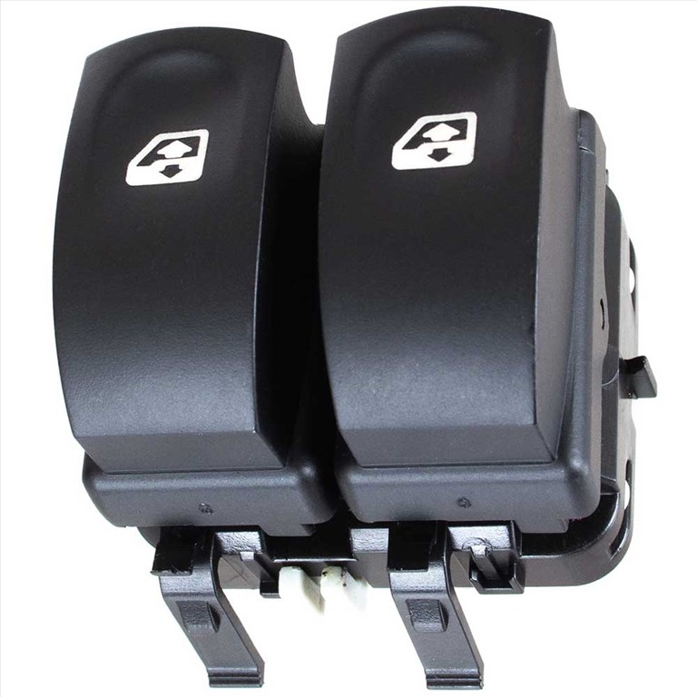 Renault Twingo II bal oldali ablakemelő kapcsoló 2 gombos 2007- 1. kép