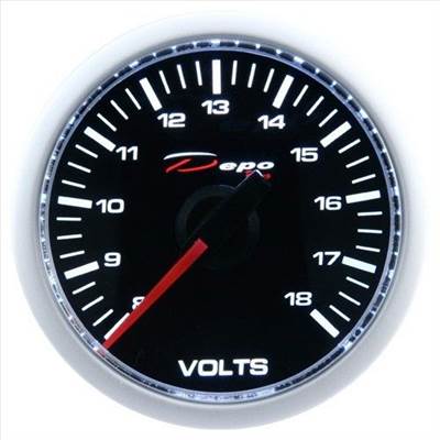 DEPO óra, műszer CSM 52mm - Töltés, Volt, Feszültség