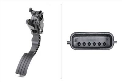 HELLA 6PV 009 978-711 - Gázpedál állás érzékelő DACIA RENAULT