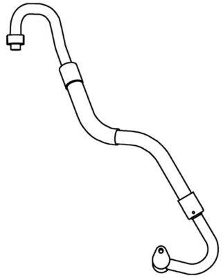 MAHLE AP 89 000P - kis-/nagynyomású cső, klímaberendezés FORD