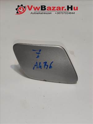 Lámpamosó fedél AUDI A4 B6 jobb ezüst 8E0955276D-