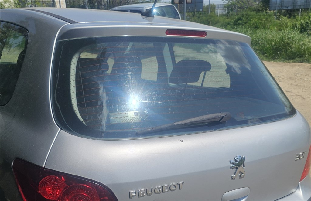 Peugeot 307 Hátsó szélvédő  1. kép