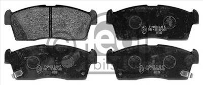 FEBI BILSTEIN 116048 - fékbetét CITROËN DAIHATSU NISSAN PEUGEOT SUBARU SUZUKI TOYOTA