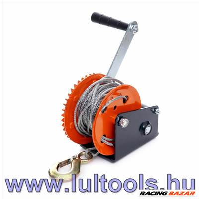 Kézi drótköteles csörlő 1590Kg-os teherbírás