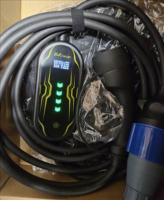 Eladó új 4,5mm EVSE EV Wi-Fi Type 2 1 fázis (7.2KW) 6-32A elektromos járműhöz 
