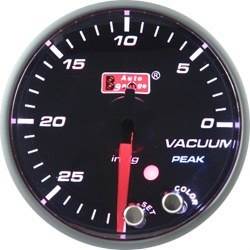 Auto Gauge PK 60mm 10 SZÍN - Vákuum mérőóra