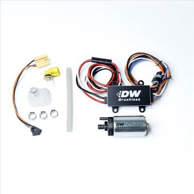 DeatschWerks üzemanyagszivattyú DW440 440lph + PWM vezérlő Mazda RX-8, Nissan 370Z