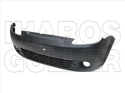 Chevrolet Spark 2005-2010 - Első lökhárító borítás fekete (egyberácsos)