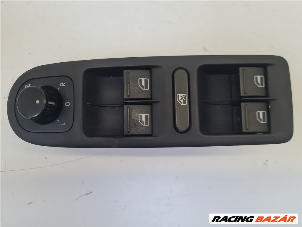 Volkswagen Golf VI bal első ablakemelő kapcsoló tükör kapcsolóval (21256, 21257) 5k0867255a 1k4959857b 1. kép