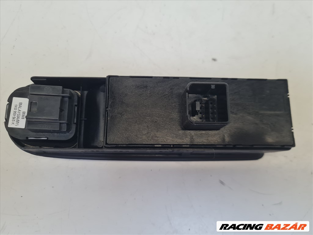 Volkswagen Golf VI bal első ablakemelő kapcsoló tükör kapcsolóval (21256, 21257) 5k0867255a 1k4959857b 6. kép