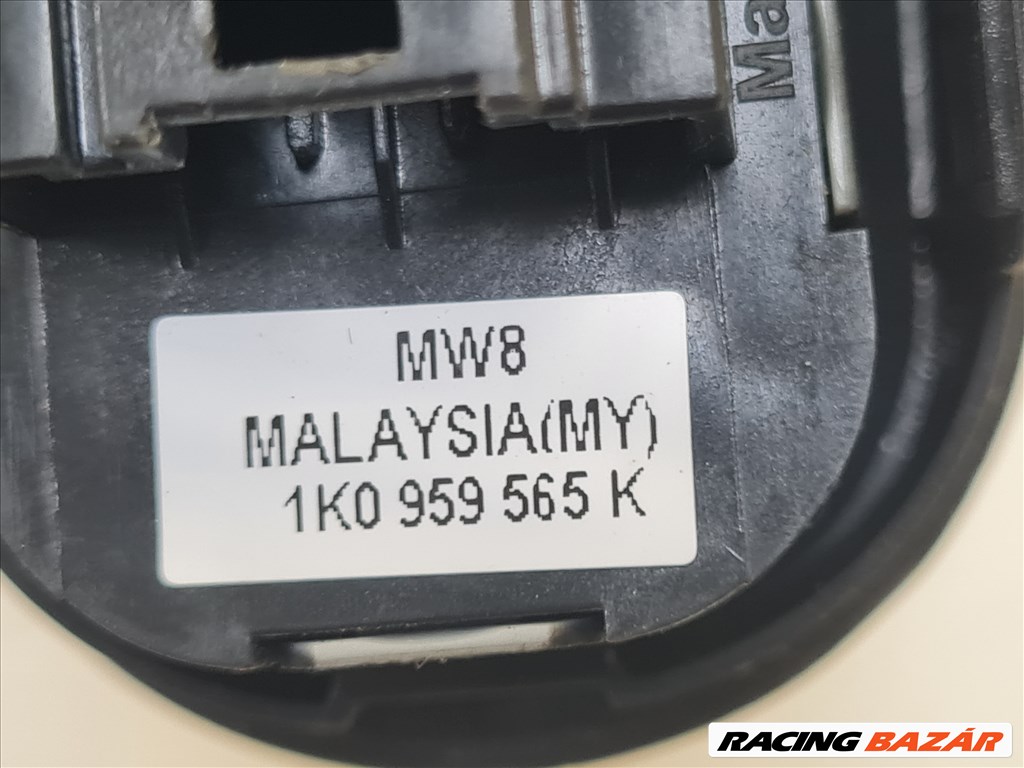 Volkswagen Golf VI bal első ablakemelő kapcsoló tükör kapcsolóval (21256, 21257) 5k0867255a 1k4959857b 11. kép