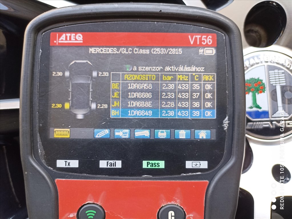 5x112 20" Mercedes-Benz (W253) nyári kerékgarnitúra 9. kép