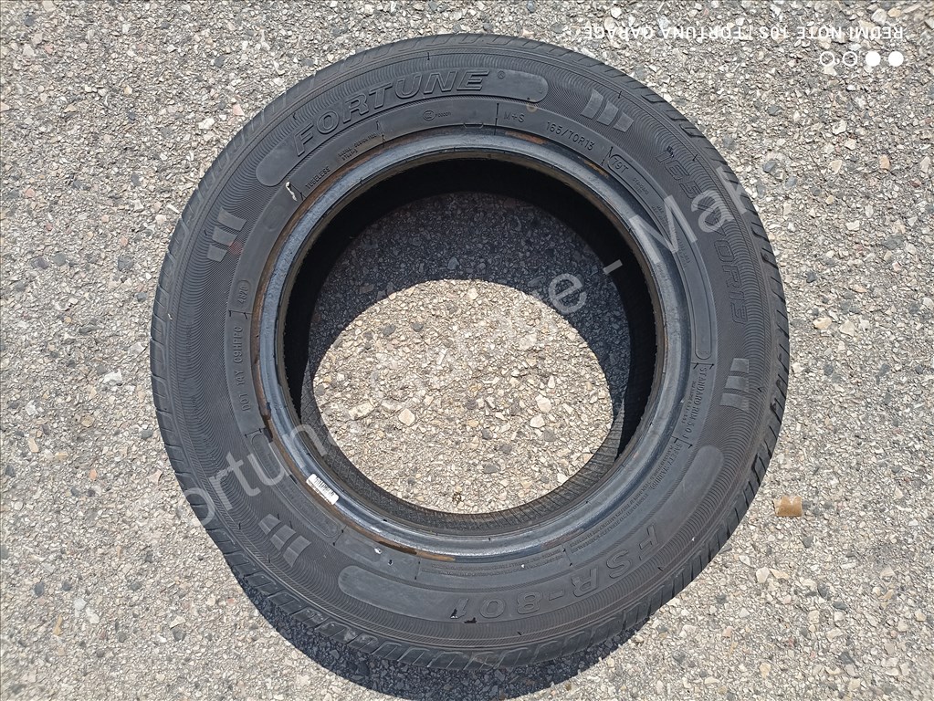 165/70 R13" Fortune használt nyári gumik 3. kép