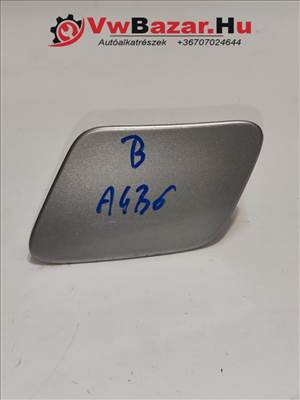 Lámpamosó fedél AUDI A4 B6 bal ezüst 8E0955275D