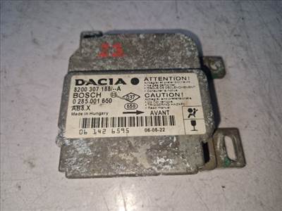 DACIA LOGAN Légzsák Elektronika