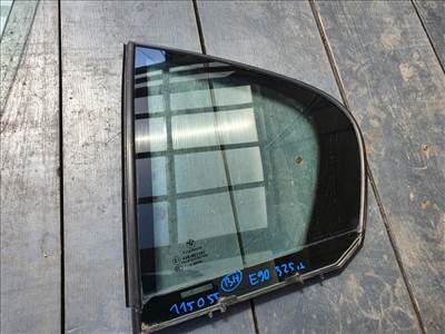BMW E90 sedan bal hátsó ajtó háromszög kis oldalüveg oldal üveg