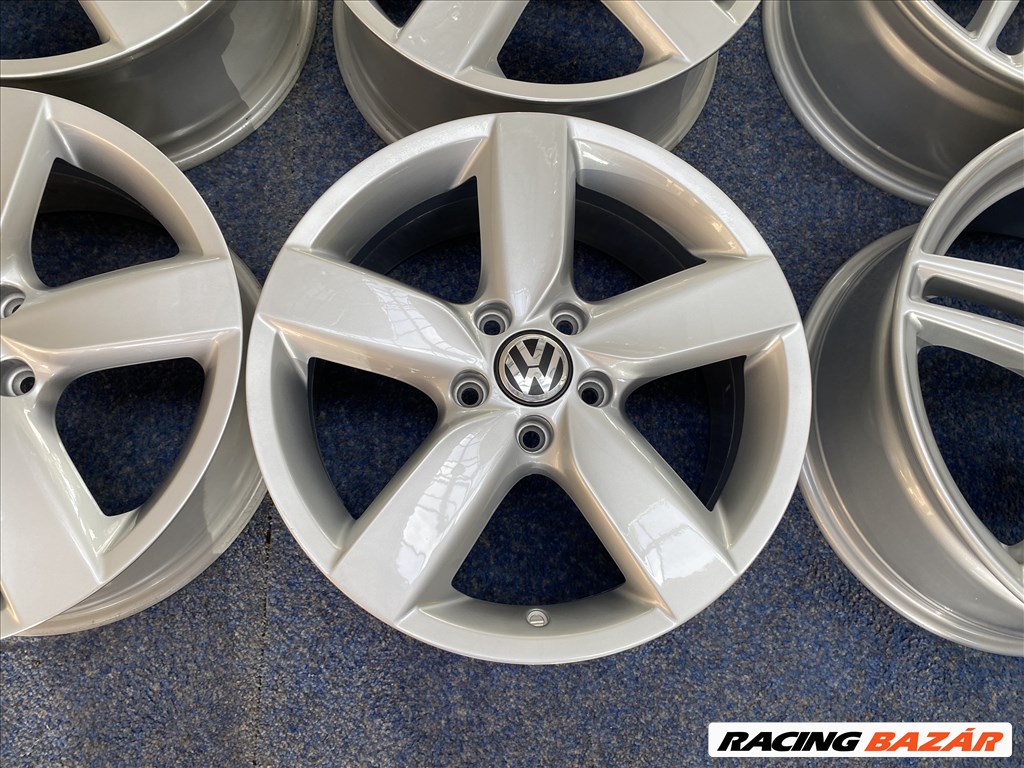 (3274)  Volkswagen Golf 17 felni gyári alufelni, 5x112, Touran 4. kép