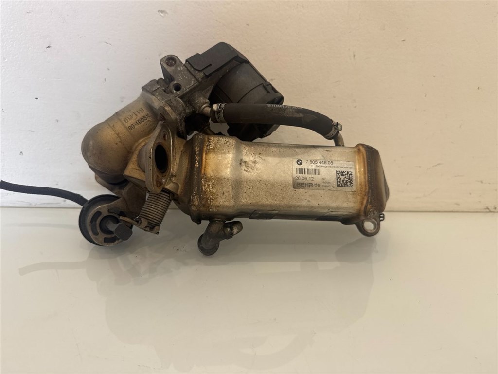 BMW E90 F10 F01 X5 X6 N47 N57 EGR hűtő , szelep 11717805446 7805446 4. kép