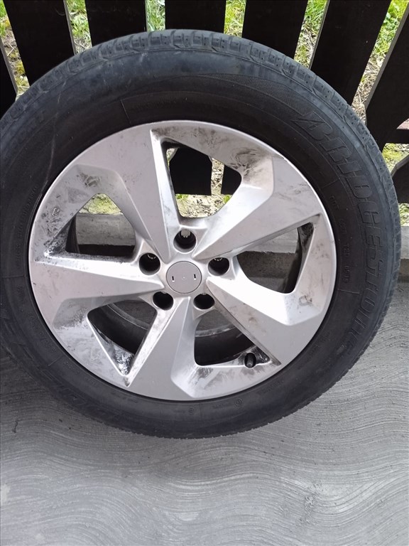 Nissan Qashqai J11 gyári 7X17-es 5X114,3-as ET40 könnyűfém felni garnitura eladó 4. kép