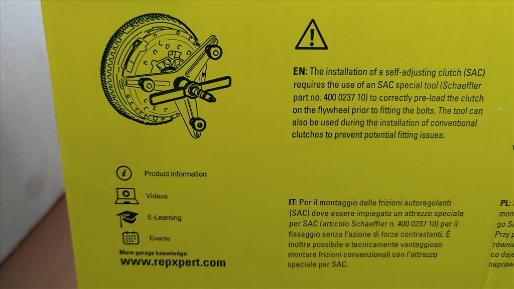 Nissan Qashqai+2 (NJ10), Renault Koleos II kuplung készlet  2335400qan 624353933 7. kép