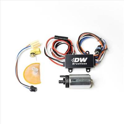 DeatschWerks DW440 440lph üzemanyagszivattyú + PWM vezérlő Mustang 99-04