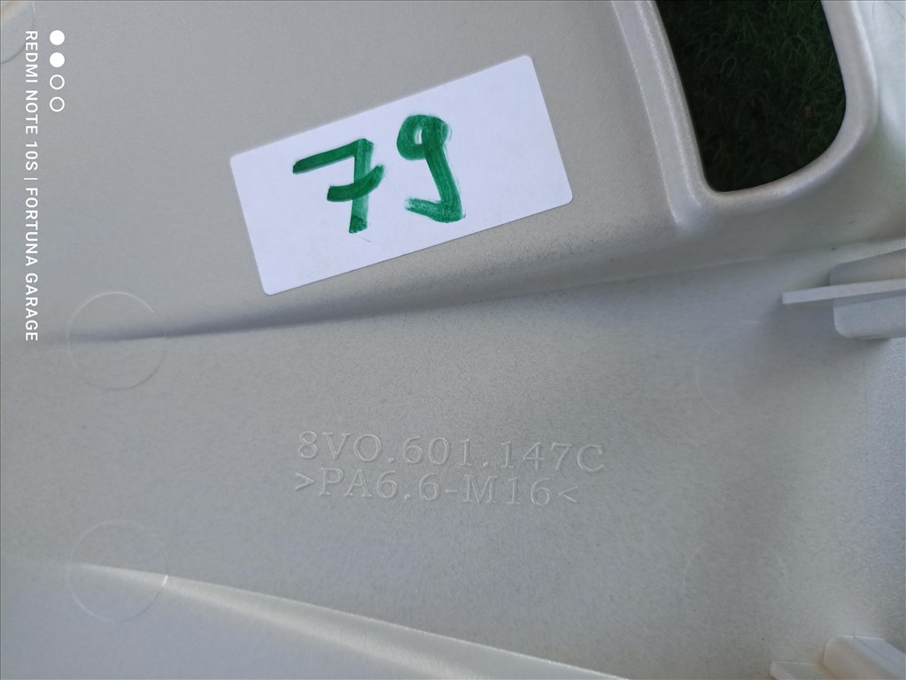 16" Audi használt dísztárcsa (79,81) 6. kép