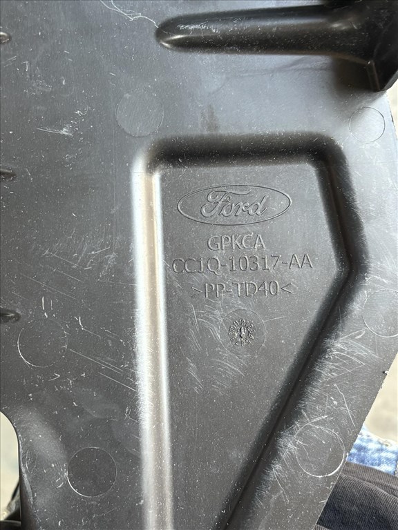 Ford Transit Custom MK7 MK8 12- Generátor műanyag takaró burkolat 8622 cc1q10317aa 7. kép