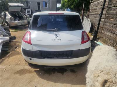 Renault Mégane II Hátsó lökhárító fehér 