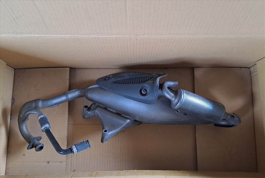 Gyári ilera Runner / Stalker / Piaggio NRG 50 köbcentis, 2 ütemű robogó kipufogódob 82666R / 8739965 2. kép