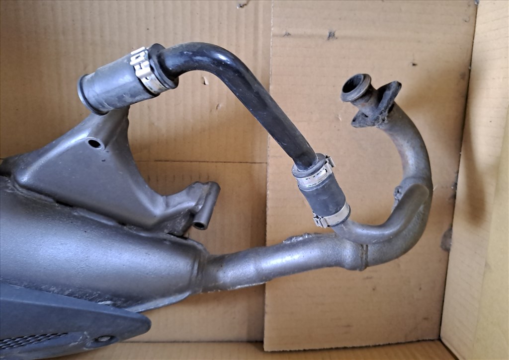 Gyári ilera Runner / Stalker / Piaggio NRG 50 köbcentis, 2 ütemű robogó kipufogódob 82666R / 8739965 3. kép