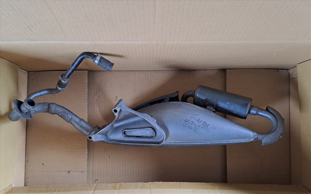 Gyári ilera Runner / Stalker / Piaggio NRG 50 köbcentis, 2 ütemű robogó kipufogódob 82666R / 8739965 5. kép