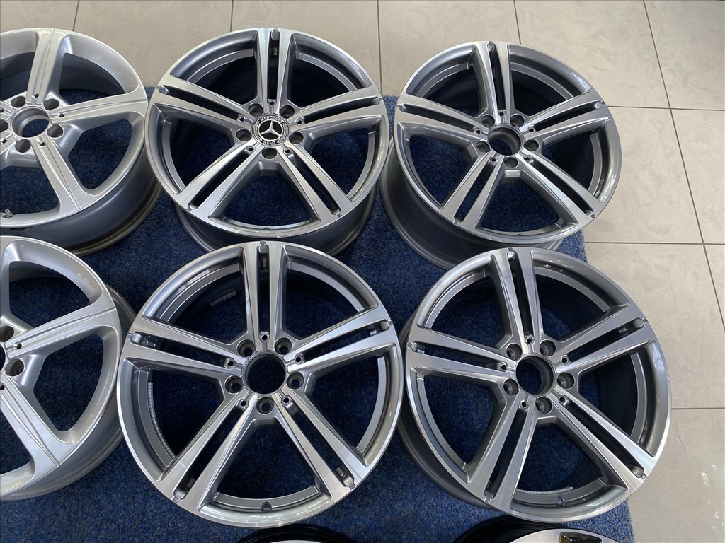 (3638) Mercedes 18 gyári alufelni felni, 5x112, GLC E osztály 3. kép