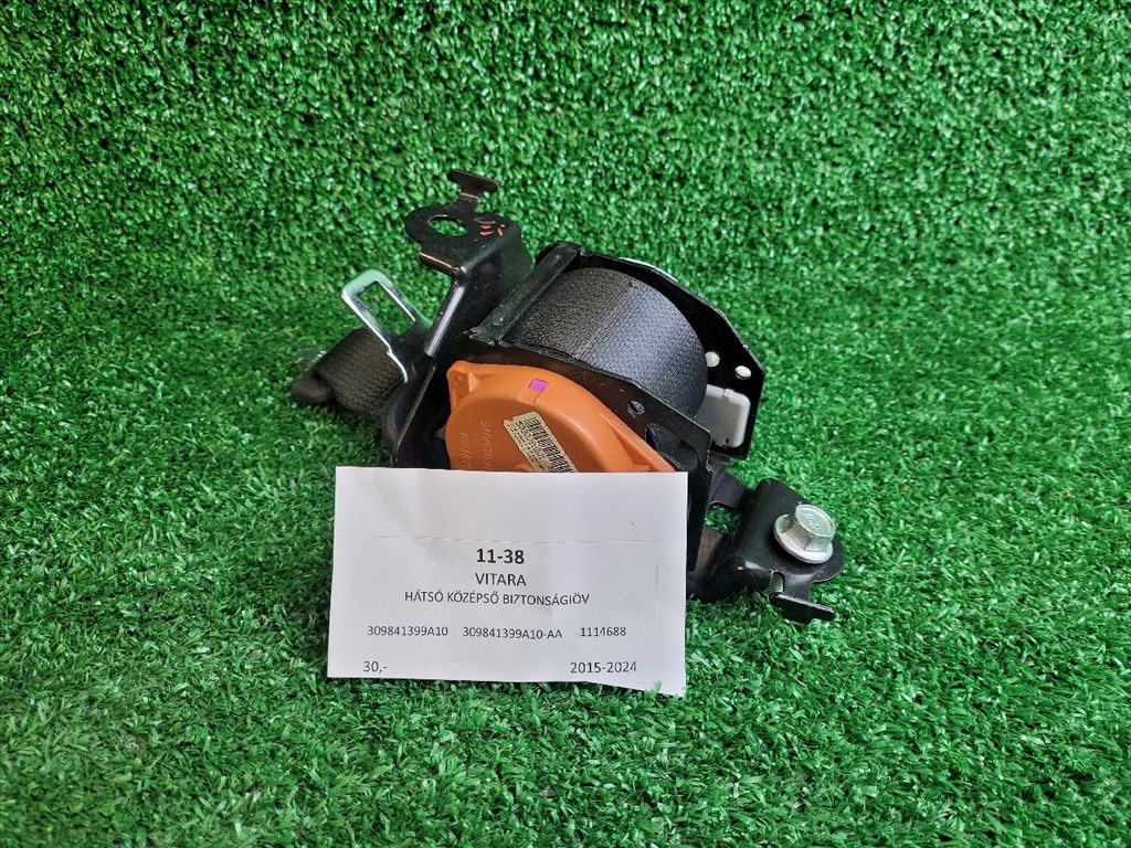 SUZUKI VITARA Hátsó középső Biztonsági Öv 309841399A10 309841399a10aa 2. kép