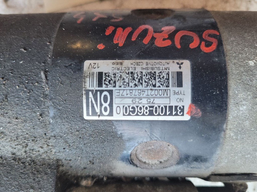 SUZUKI SWIFT III Önindító 3110086G0 3. kép