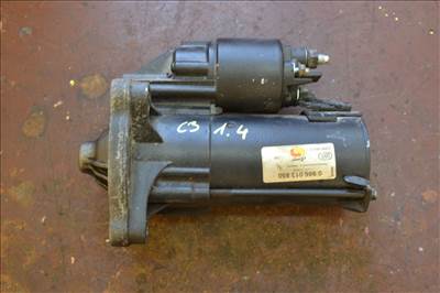 Citroën C3 I Citroen C3 I 1.4, Peugeot benzines önindító! 0986013850, 0986YA8073