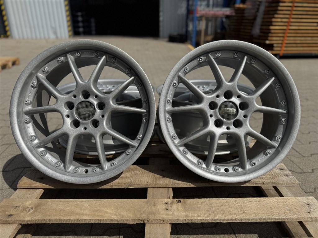 R18 5x112 original BBS RK501 8.5j ET32 Silver alufelnik felnik 2. kép