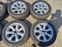 VW T5 5x120-as 8x17" használt Dezent alufelni,215/60 újszerű Continental nyári gumi sxx1