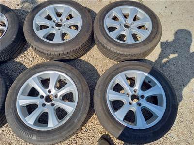 VW T5 5x120-as 8x17" használt Dezent alufelni,215/60 újszerű Continental nyári gumi sxx1/11