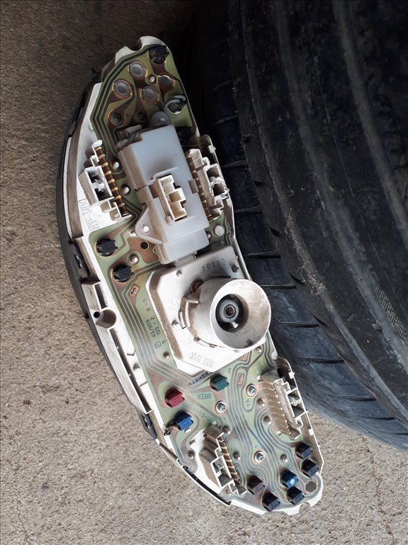 Fiat Punto I 1996 , benzines 5 csatlakozós műszerfal óra  3. kép