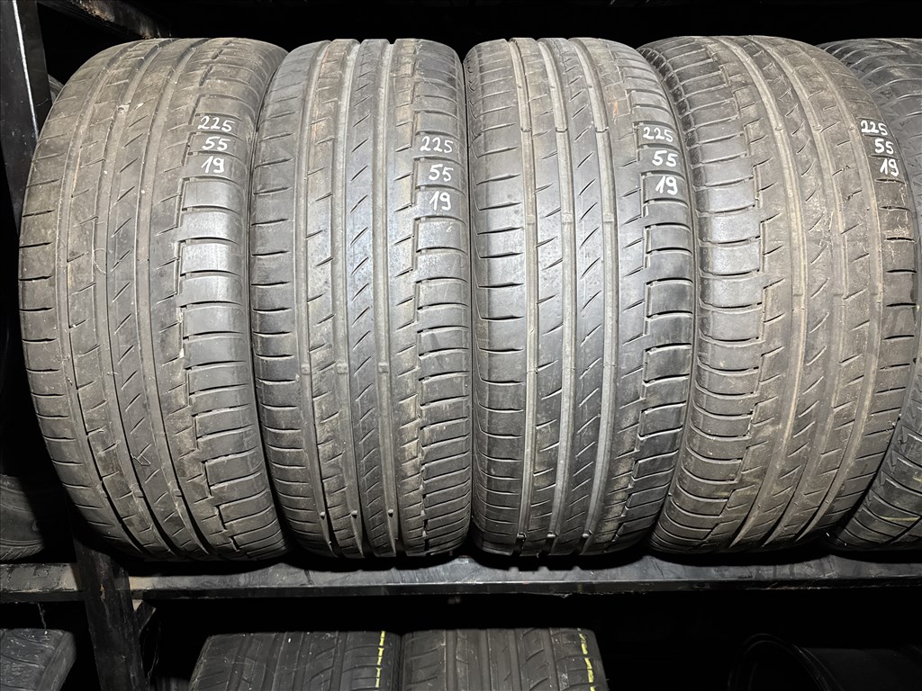 225/55 R19 Continental Premiumcontact 6 99V l 6,5mm l 4db l DOT0518 1. kép