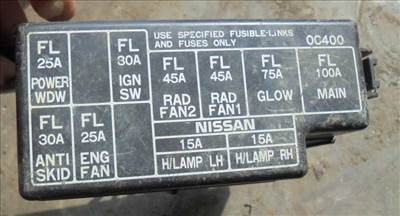 NISSAN VANETTE CARGO Biztosítéktábla BCM BSI BSM SAM GEM modul 