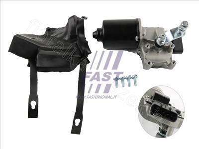 Szélvédő törlő motor FIAT DUCATO 06>/ 14> első jobb oldalD  - JUMPER, DUCATO, BOXER - FT82824, OR 77364111 -  - Fastoriginal Utángyártott új OR 77364111