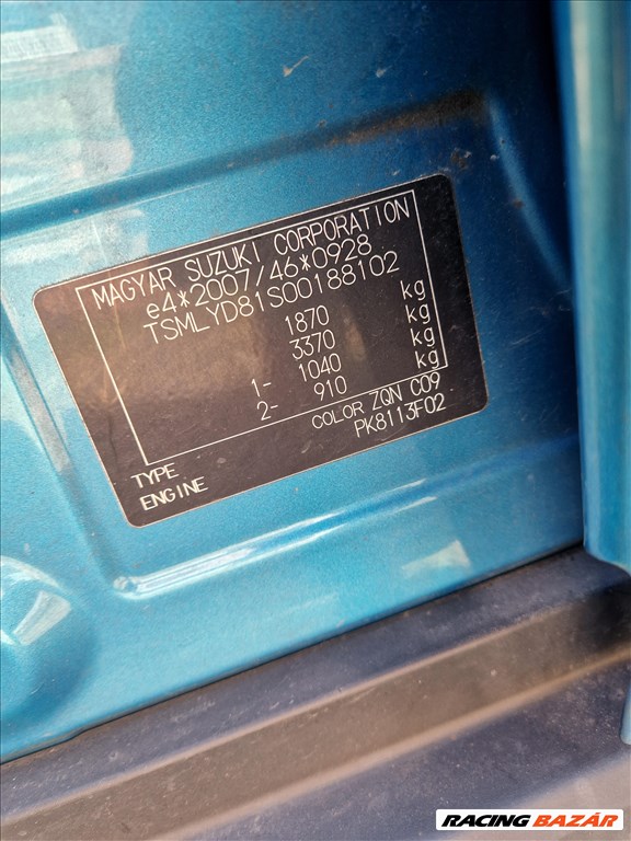 Suzuki Vitara (LY) 1.6 DDIS D16AA bontott alkatrészek, bontás, bontott jármű 9. kép