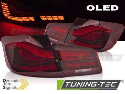 BMW F10 10-16 RED OLED Tuning-Tec Hátsó Lámpa (Dinamikus)