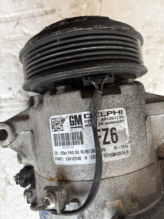 Opel Zafira C Klíma kompresszor 2. kép