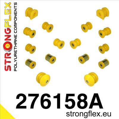 HÁTSÓ FELFÜGGESZTÉS STRONGFLEX SZILENT KÉSZLET SPORT Subaru Legacy/Outback BE BH 98-03 Subaru Legacy/Outback BL BP 03-09