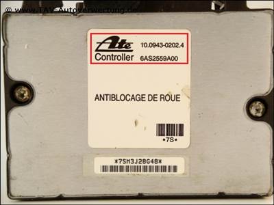 CITROEN XANTIA ABS vezérlő elektronika
